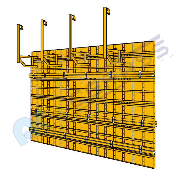 แบบเสาปรับขนาดใหญ่ (Large Adjustable Column Formwork)