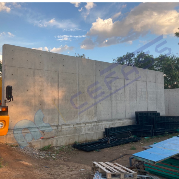 แบบหล่อผนังวอลบีม (Wall Beam Formwork)
