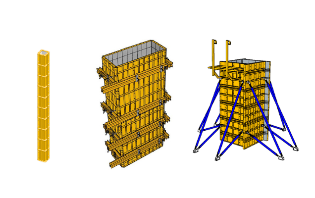 แบบหล่อเสา (COLUMN FORM)